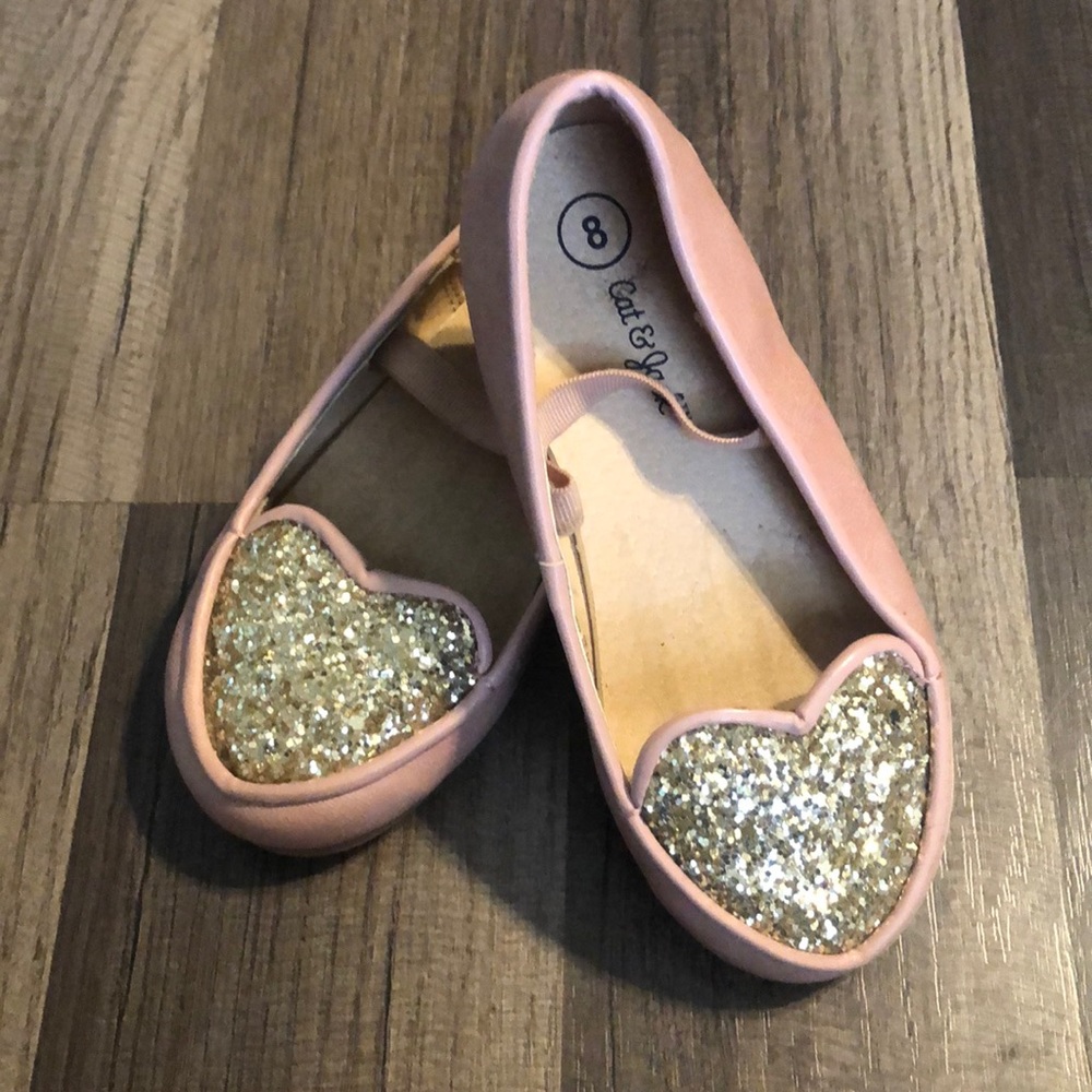Heart slip on shoes